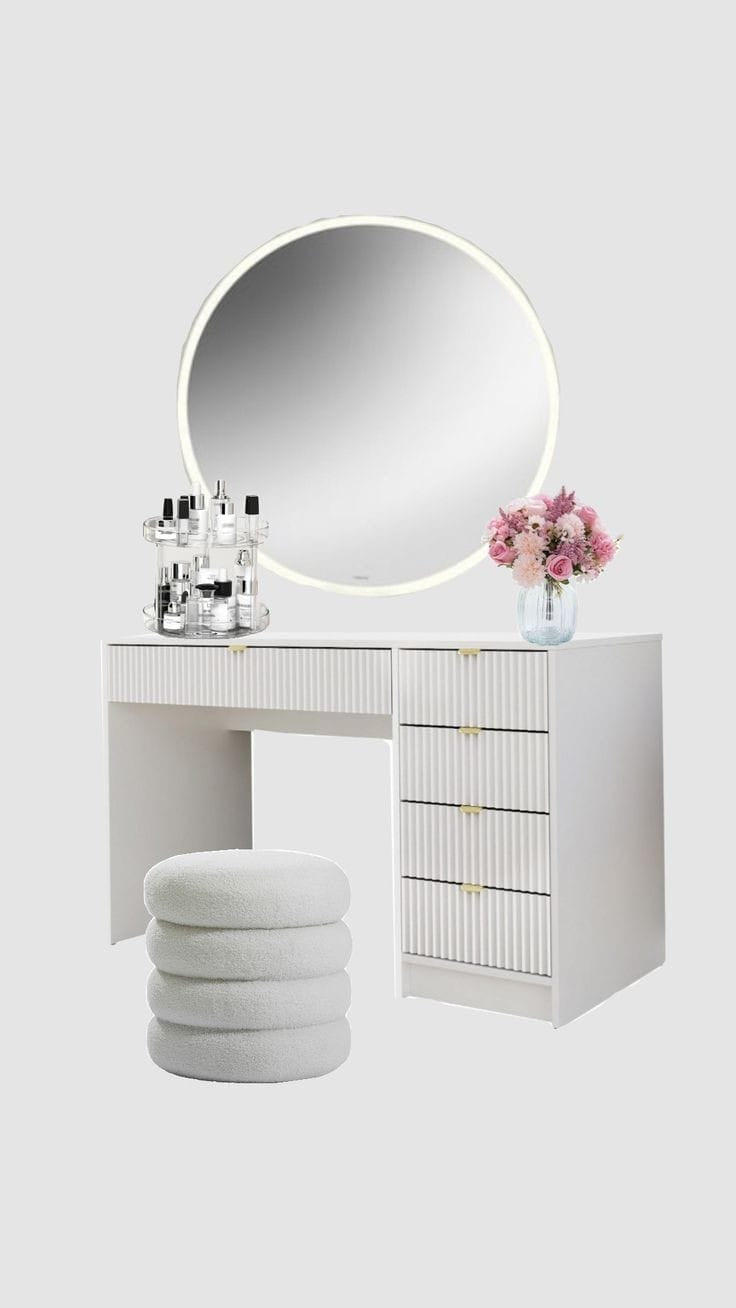 Corrine Dressing Table with mirror